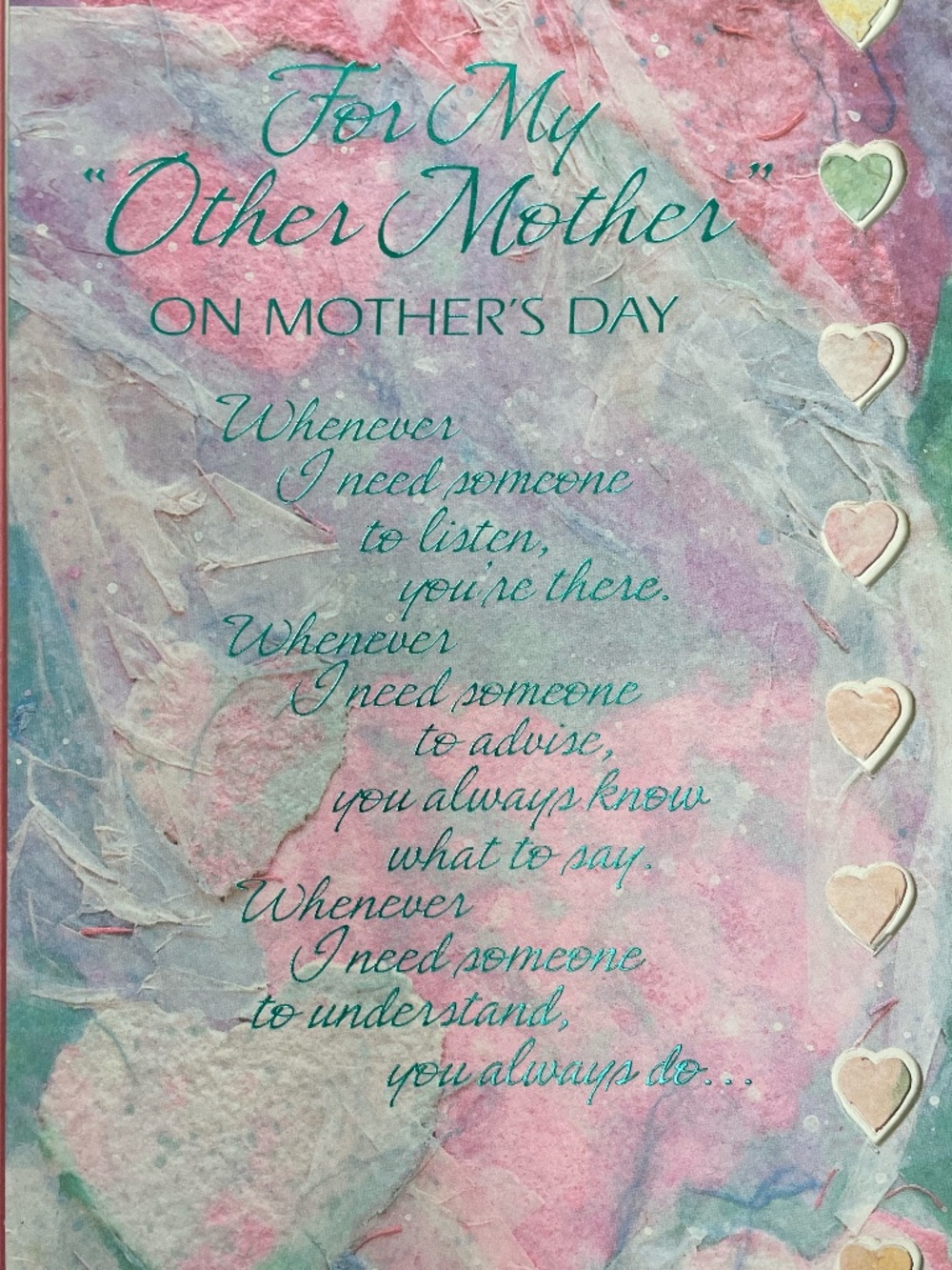 Mother-in-Law Mother's Day Greeting Card
